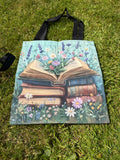 Book design tote bag