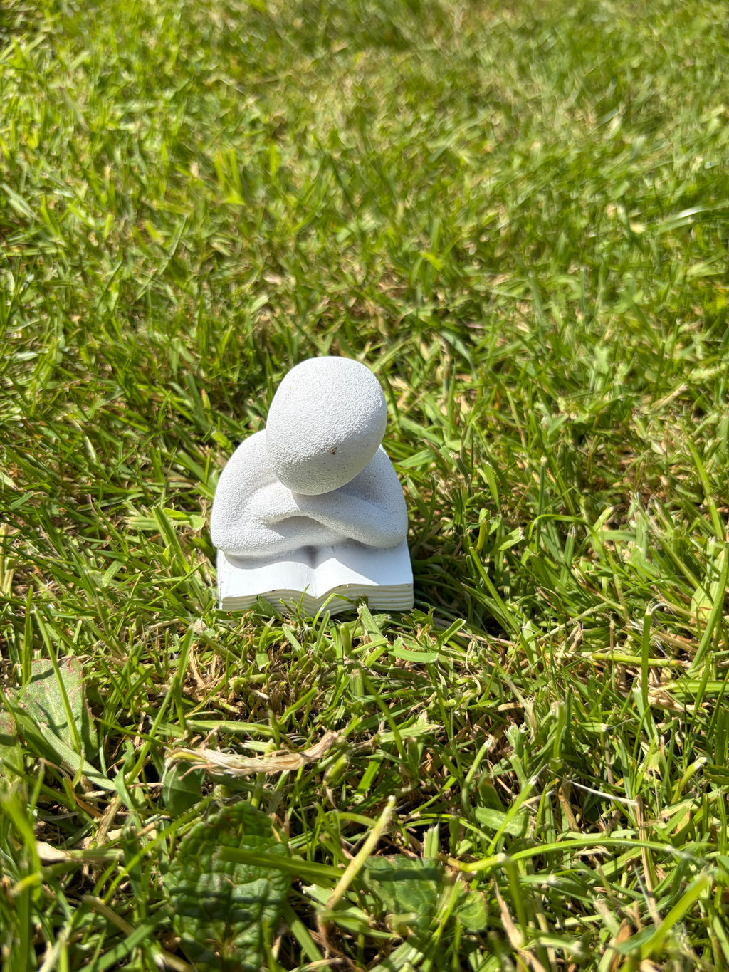 Book reader ornament